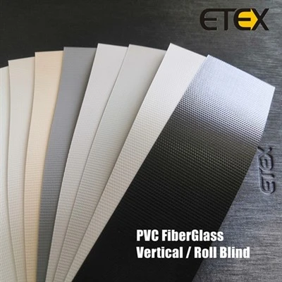 PVC Glassfiber Vertikal 89/100/127mm Bredde